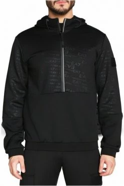 Emporio Armani EA7 Hoodies & Sweatvesten Sweatshirts Black