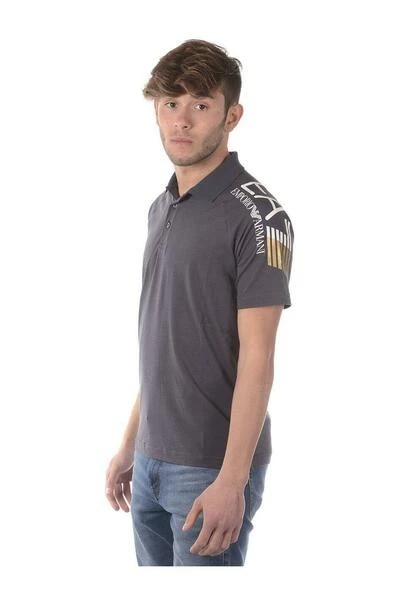 Emporio Armani EA7 Polo's Polo Shirts Gray 8 Emporio Armani EA7 Polo's Polo Shirts Gray - Afbeelding 6