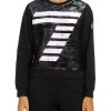 Emporio Armani EA7 Hoodies & Sweatvesten Women's Sweatshirt Black -Goedkope Emporio Armani EA7 winkel 1c025eaae9c147c63ae62b5b7bb42b5a