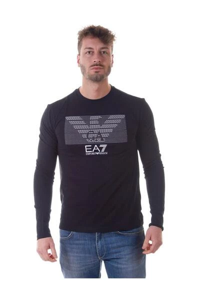 Emporio Armani EA7 Hoodies & Sweatvesten Sweatshirts Black 3 Emporio Armani EA7 Hoodies & Sweatvesten Sweatshirts Black