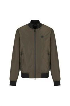 Emporio Armani EA7 Bomber Jackets Green -Goedkope Emporio Armani EA7 winkel 1c599636808f754f25b5c45fdf663133
