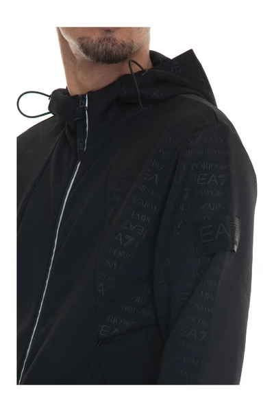 Emporio Armani EA7 Hoodies & Sweatvesten 6lpm10-pjahz 1200 Black 3 Emporio Armani EA7 Hoodies & Sweatvesten 6lpm10-pjahz 1200 Black