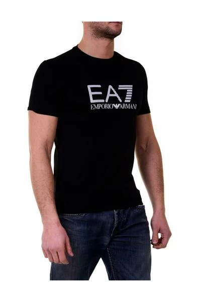 Emporio Armani EA7 Shirts T-Shirt Black 7 Emporio Armani EA7 Shirts T-Shirt Black - Afbeelding 5