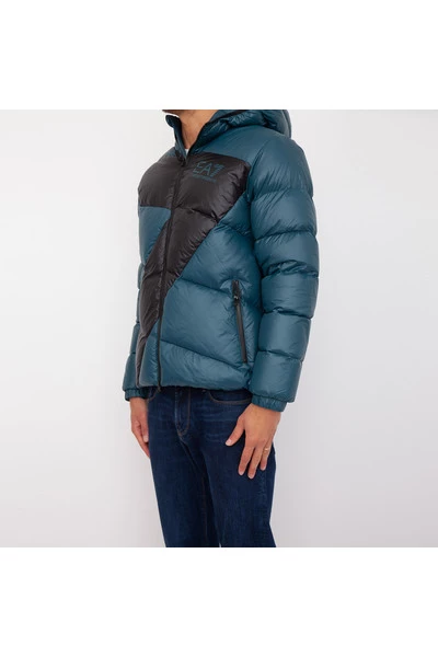 Emporio Armani EA7 Gewatteerde Jassen Down Jackets Blue 3 Emporio Armani EA7 Gewatteerde Jassen Down Jackets Blue