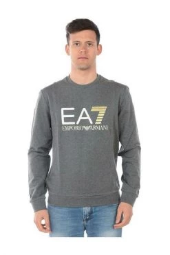 Emporio Armani EA7 Hoodies & Sweatvesten Sweatshirt Gray
