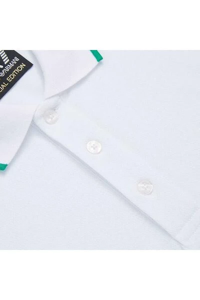 Emporio Armani EA7 Polo's Polo Shirt White 7 Emporio Armani EA7 Polo's Polo Shirt White - Afbeelding 5