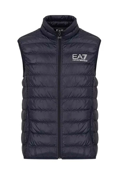 Emporio Armani EA7 Bodywarmers 8npq01 Padded Vest Blue 3 Emporio Armani EA7 Bodywarmers 8npq01 Padded Vest Blue
