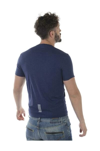 Emporio Armani EA7 Shirts T-shirt Blue 4 Emporio Armani EA7 Shirts T-shirt Blue - Afbeelding 2