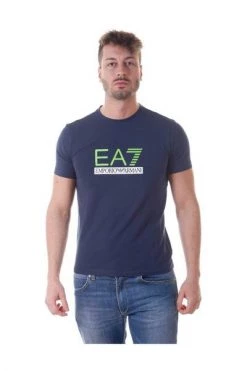 Emporio Armani EA7 Shirts T-shirt Blue