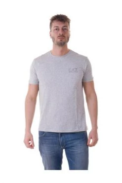 Emporio Armani EA7 Shirts T-shirt Gray -Goedkope Emporio Armani EA7 winkel 1eed99259d20badbe496307461e426f4