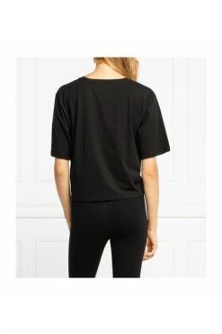 Emporio Armani EA7 T-shirts Tee Shirt Coton à Logo Printé Black -Goedkope Emporio Armani EA7 winkel 1f31e134b10a5a63848aa36fcaf04f01