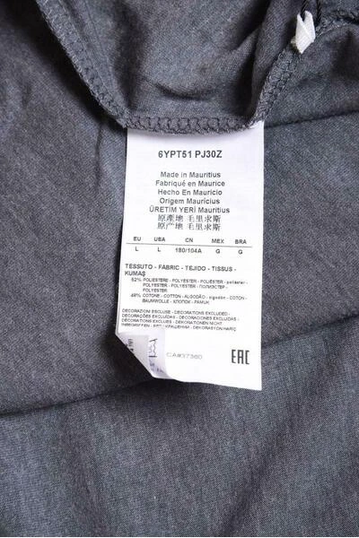 Emporio Armani EA7 Shirts T-Shirt Gray 5 Emporio Armani EA7 Shirts T-Shirt Gray - Afbeelding 3