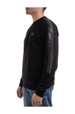 Emporio Armani EA7 Hoodies & Sweatvesten Sweatshirts Black