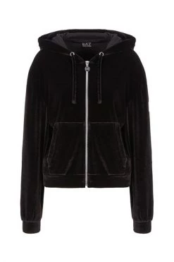 Emporio Armani EA7 Hoodies & Sweatvesten Jacket Black