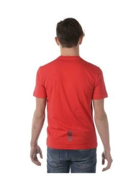 Emporio Armani EA7 Shirts T-shirt Red -Goedkope Emporio Armani EA7 winkel 2197a4b68a90046dcf1021c8d8d212a8