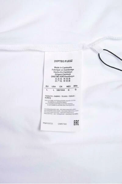 Emporio Armani EA7 Shirts T-shirt White 4 Emporio Armani EA7 Shirts T-shirt White - Afbeelding 2