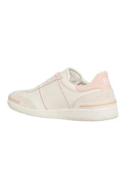 Emporio Armani EA7 Women's Shoes Trainers Sneakers Heritage SKT Beige