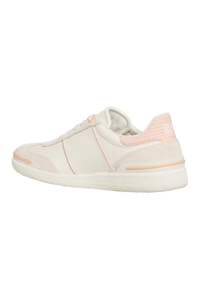 Emporio Armani EA7 Women's Shoes Trainers Sneakers Heritage SKT Beige 3 Emporio Armani EA7 Women's Shoes Trainers Sneakers Heritage SKT Beige