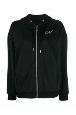 Emporio Armani EA7 Hoodies & Sweatvesten Zip-throughs Black -Goedkope Emporio Armani EA7 winkel 234459f62b574419b4c52a80bed5d786