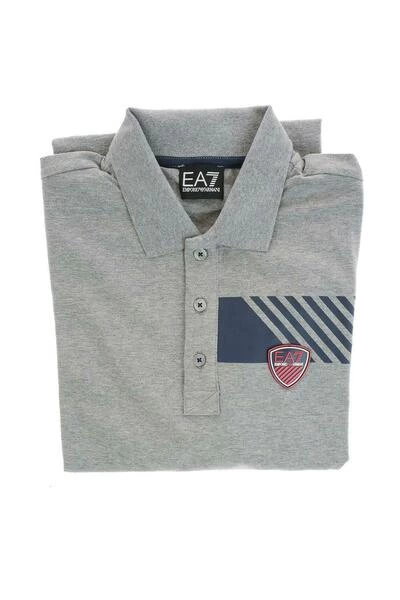 Emporio Armani EA7 Polo's T-shirt Gray 6 Emporio Armani EA7 Polo's T-shirt Gray - Afbeelding 4
