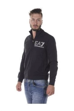 Emporio Armani EA7 Hoodies & Sweatvesten Sweatshirt Blue -Goedkope Emporio Armani EA7 winkel 24d552e0f6795b889b98d3e6d171163d