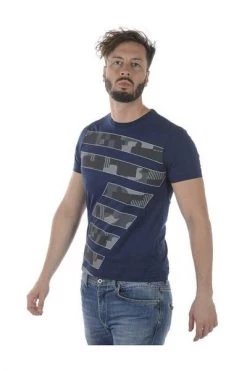 Emporio Armani EA7 Shirts T-shirt Blue