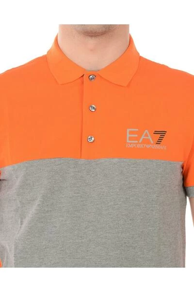Emporio Armani EA7 Polo's Polo Shirt Orange 5 Emporio Armani EA7 Polo's Polo Shirt Orange - Afbeelding 3