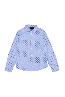 Emporio Armani EA7 Overhemden Shirt Blue