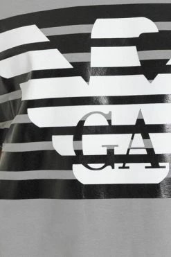 Emporio Armani EA7 Shirts T-SHIRT Gray -Goedkope Emporio Armani EA7 winkel 26d5fd9dd21cd97ad4fcb71151c581b0