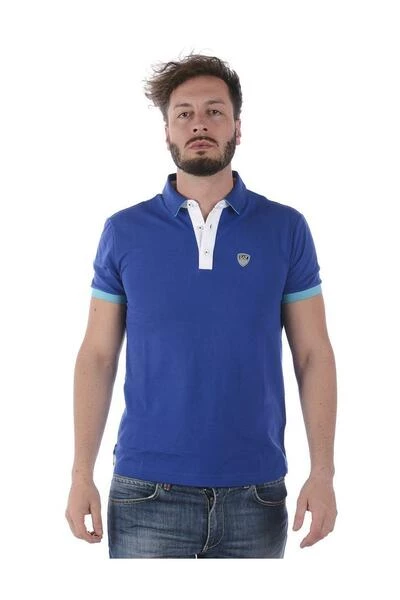 Emporio Armani EA7 Polo's Polo Shirt Blue 5 Emporio Armani EA7 Polo's Polo Shirt Blue - Afbeelding 3