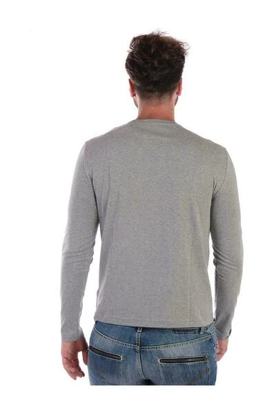 Emporio Armani EA7 Longsleeves T-shirt Gray 4 Emporio Armani EA7 Longsleeves T-shirt Gray - Afbeelding 2