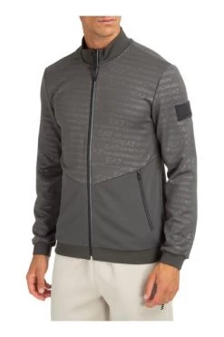 Emporio Armani EA7 Hoodies & Sweatvesten Sweatshirt With Zip Gray -Goedkope Emporio Armani EA7 winkel 284105d52e27958b412512c609e4efbd