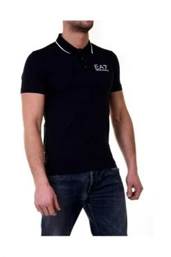 Emporio Armani EA7 Polo's Polo Shirt Blue -Goedkope Emporio Armani EA7 winkel 29fdd2e9e5ae4ef7c243ad5b54d62f89