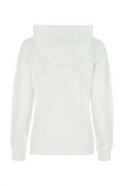 Emporio Armani EA7 Hoodies & Sweatvesten Regular Fit Zip-through Sweatshirt White