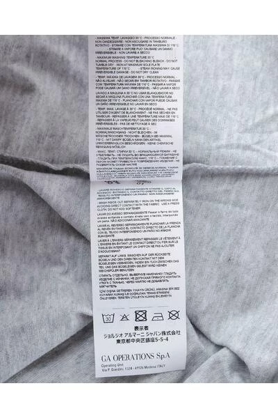 Emporio Armani EA7 Shirts T-shirt Gray 4 Emporio Armani EA7 Shirts T-shirt Gray - Afbeelding 2