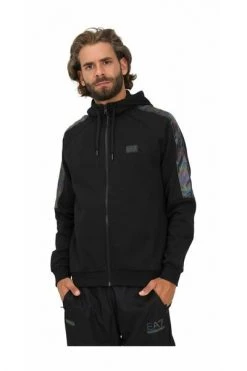 Emporio Armani EA7 Hoodies & Sweatvesten Sweatshirts Black