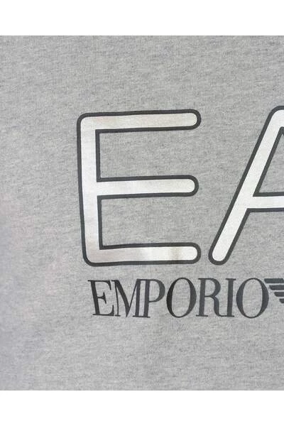 Emporio Armani EA7 Hoodies & Sweatvesten Sweatshirt Gray 8 Emporio Armani EA7 Hoodies & Sweatvesten Sweatshirt Gray - Afbeelding 6