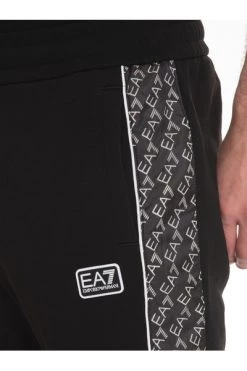 Emporio Armani EA7 Sweatpants Trousers Black -Goedkope Emporio Armani EA7 winkel 2e671fe401054360b032da059878c195