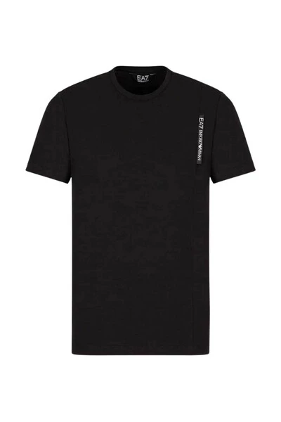 Emporio Armani EA7 T-Shirts Black 3 Emporio Armani EA7 T-Shirts Black