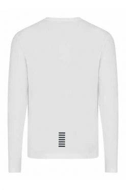 Emporio Armani EA7 Longsleeves Long Sleeve Tops White