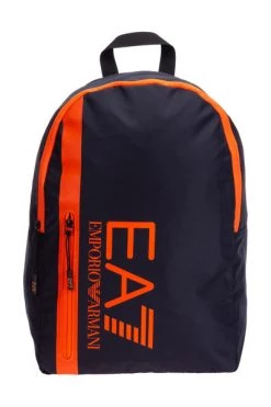 Emporio Armani EA7 Rugzakken Men's Rucksack Backpack Travel Blue