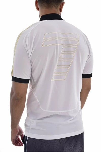 Emporio Armani EA7 Polo's Polo De Sport Through Logo Patch White 4 Emporio Armani EA7 Polo's Polo De Sport Through Logo Patch White - Afbeelding 2