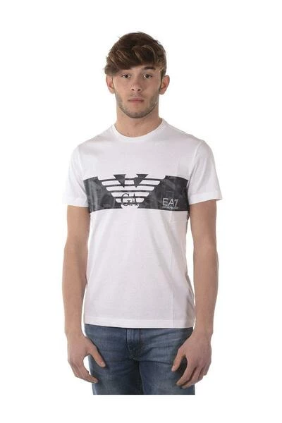 Emporio Armani EA7 Shirts T-shirt White 4 Emporio Armani EA7 Shirts T-shirt White - Afbeelding 2