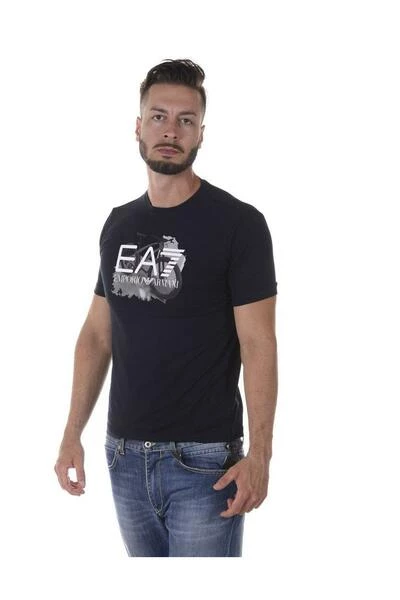 Emporio Armani EA7 Shirts T-shirt Blue 3 Emporio Armani EA7 Shirts T-shirt Blue