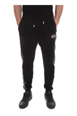 Emporio Armani EA7 Sweatpants Trousers Black -Goedkope Emporio Armani EA7 winkel 30e55c0ad8e08fa4b417614440bc6735