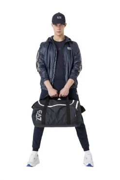 Emporio Armani EA7 Regenjassen Hood Bomber Blue -Goedkope Emporio Armani EA7 winkel 30fdc5c587c65ee25759ec44505b1d27