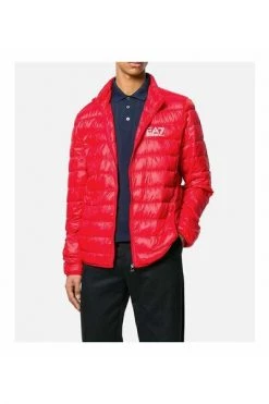 Emporio Armani EA7 Gewatteerde Jassen Jacket Red