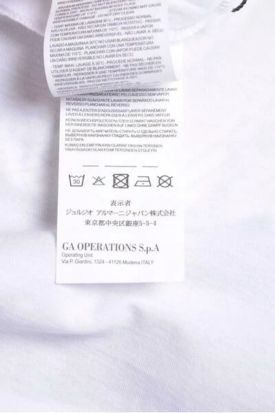 Emporio Armani EA7 Shirts T-shirt White 8 Emporio Armani EA7 Shirts T-shirt White - Afbeelding 6