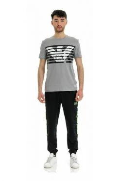 Emporio Armani EA7 Shirts T-SHIRT Gray -Goedkope Emporio Armani EA7 winkel 3389e55184a255817f18f4ef6de0ac40
