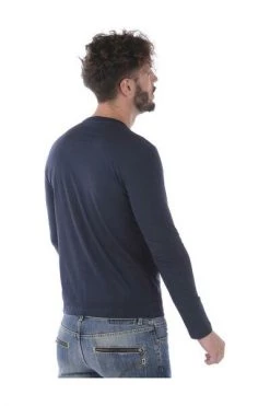 Emporio Armani EA7 Hoodies & Sweatvesten Sweatshirt Blue -Goedkope Emporio Armani EA7 winkel 33e33c002bd6bf5d2d380dbf2eca2889